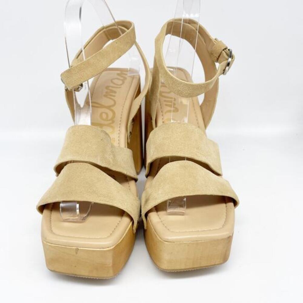 Sam Edelman Women's Rosalind Strappy Platform Sandals‎ Tan Size 9.5M - Picture 3 of 14